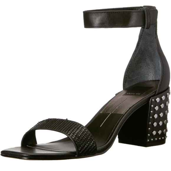 Dolce Vita Women's Dorah Black Heeled Sandal - Picture 8 of 14